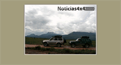 Desktop Screenshot of noticias4x4.com